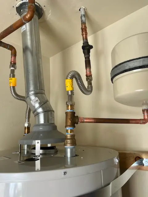 Water heater installation and plumbing repair in Matterstown