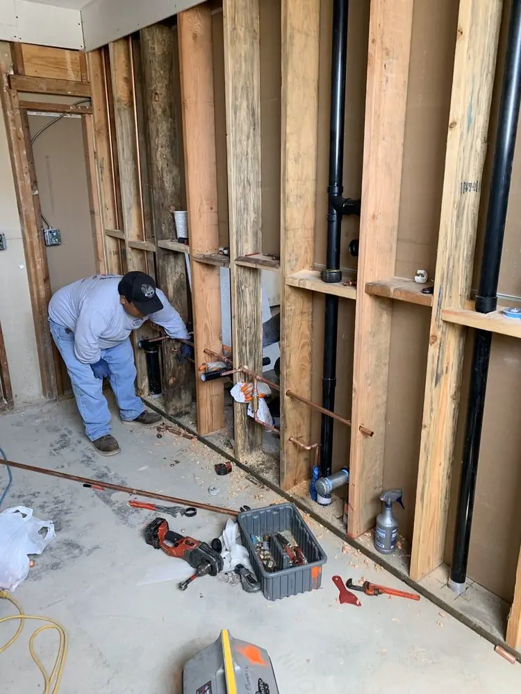 Commercial rough-in plumbing for Gas Line Repair in Matterstown